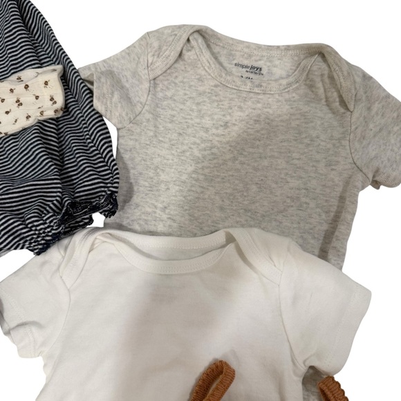 5 for $25!! Bundle of 6 Organic Cotton! Kate Quinn Snug Quincy Mae 3-6 Mo - Picture 8 of 8